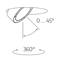 CHRISTOPH c.Pace recessed LED-Einbaustrahler – Bild 17