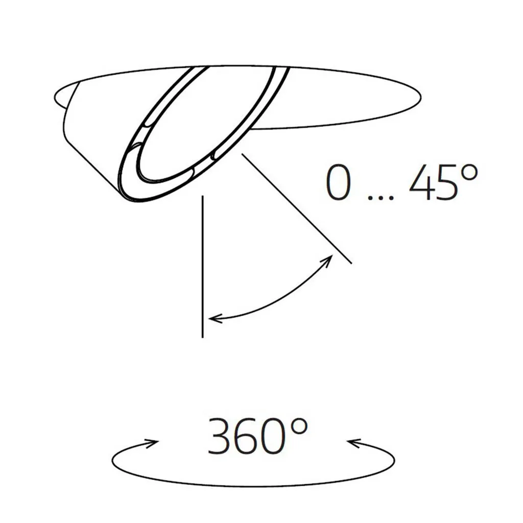 CHRISTOPH c.Pace recessed LED-Einbaustrahler – Bild 17