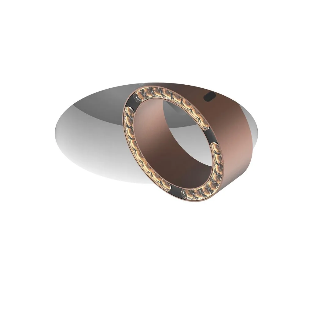 CHRISTOPH c.Pace recessed LED-Einbaustrahler Brushed Bronze