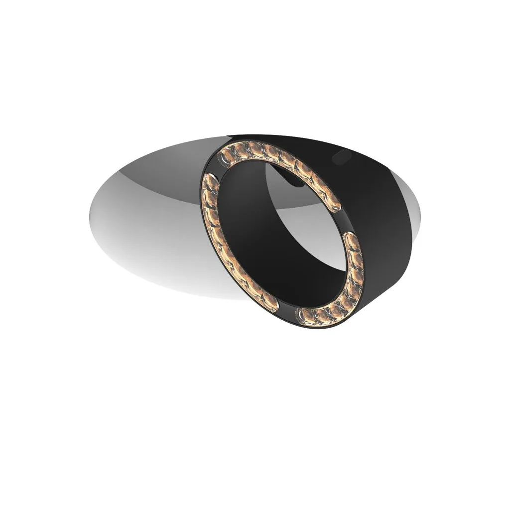 CHRISTOPH c.Pace recessed LED-Einbaustrahler Stealth Black