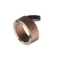 CHRISTOPH c.Pace spot LED-Deckenleuchte Brushed Bronze