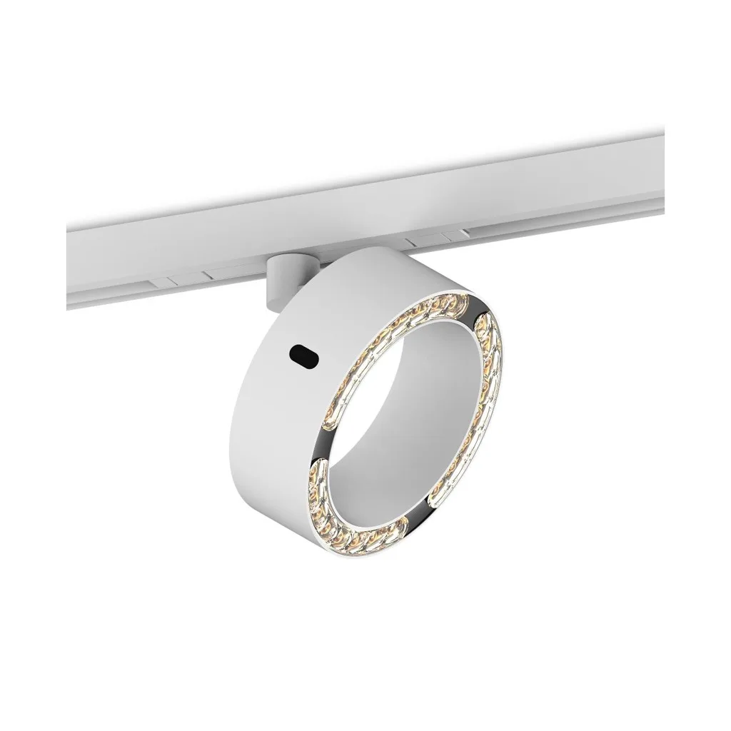 CHRISTOPH c.Pace track LED-Stromschienenstrahler Satin White