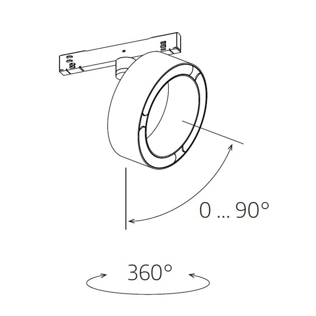 CHRISTOPH c.Pace track LED-Stromschienenstrahler – Bild 11