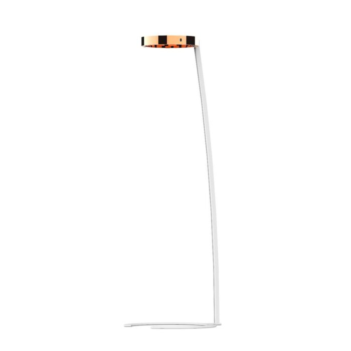 CHRISTOPH c.Space floor LED-Stehleuchte Pure Gold/White/White