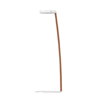 CHRISTOPH c.Space floor LED-Stehleuchte Satin White/Tan/White