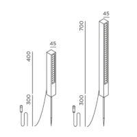 IP44.DE Lin Spike connect LED-Pollerleuchte mit Bodenspieß – Bild 17