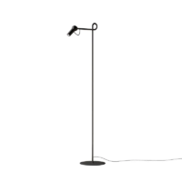 KUNDALINI Bird LED-Stehleuchte schwarz