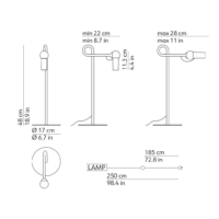 KDLN Bird LED-Tischleuchte – Bild 10