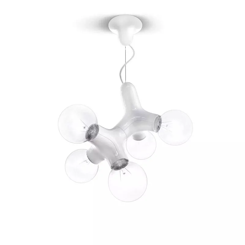 next DNA PL-5 Pendelleuchte weiss