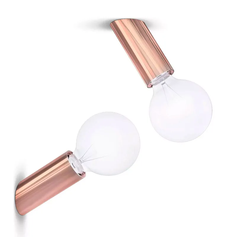 next DNA WL Easy 1 Wand- und Deckenleuchte Kupfer