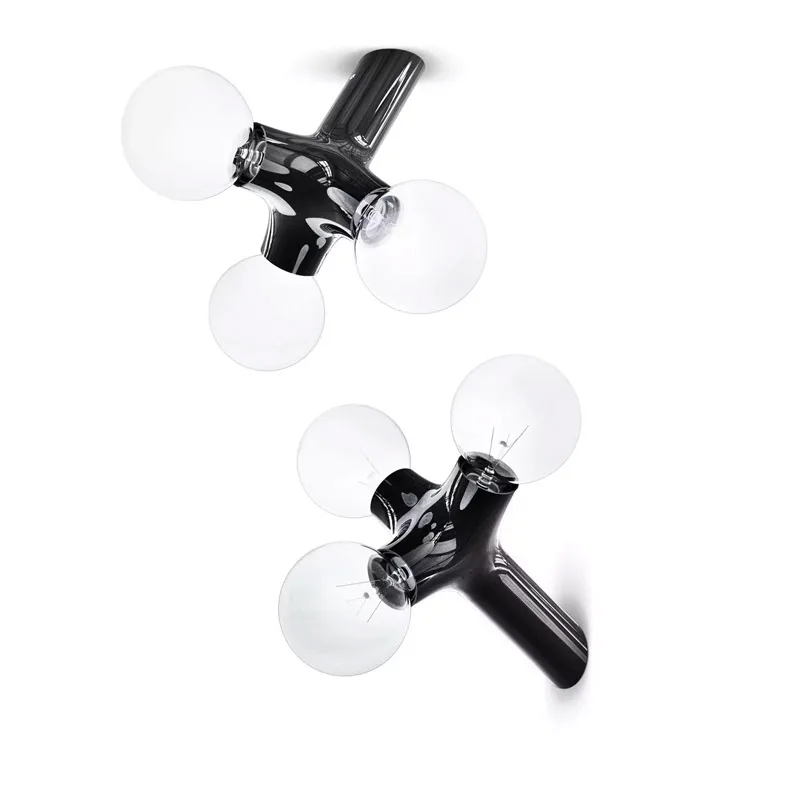 next DNA WL Single 3 Wand- und Deckenleuchte schwarz