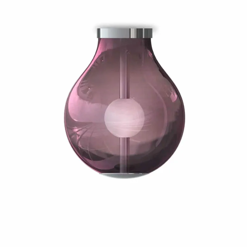 next Scoop 1WL Wand- und Deckenleuchte LED Violett