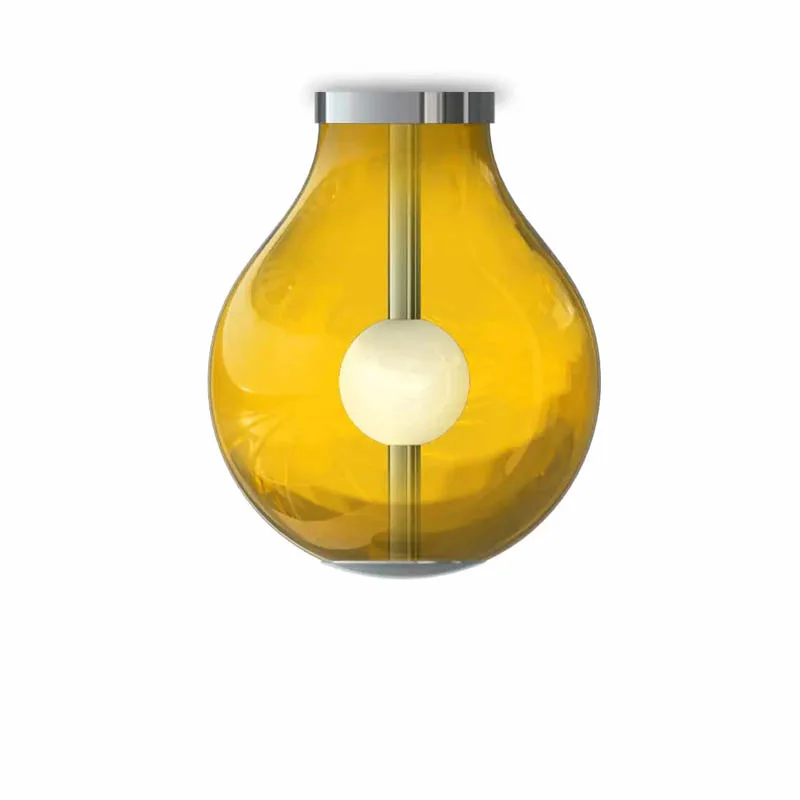 next Scoop 1WL Wand- und Deckenleuchte LED gelb