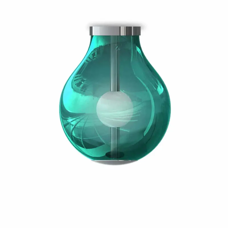 next Scoop 1WL Wand- und Deckenleuchte LED Montanblau