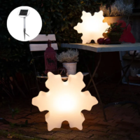 8 seasons design Dekoleuchte Shining Crystal Solar – Bild 2