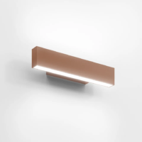 Artemide A.24 LED-Wandleuchte 30 cm Kupfer