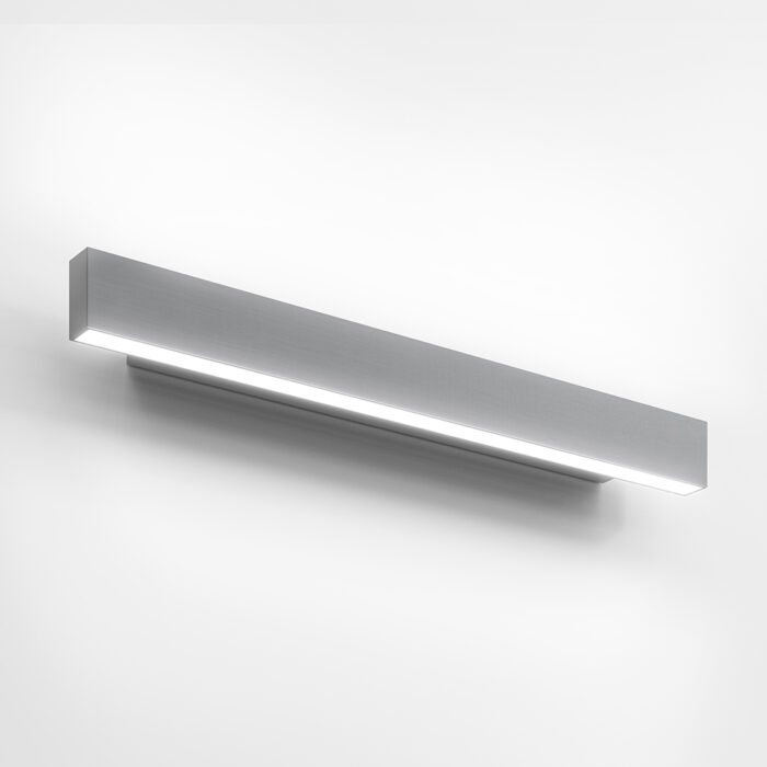 Artemide A.24 LED-Wandleuchte 60 cm Silber