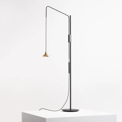 Artemide Underlinden Floor LED-Stehleuchte Messing