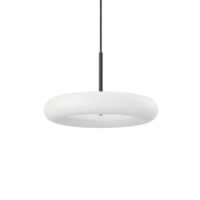 Produktabbildung: Belux oto 34 LED-Pendelleuchte Ø 45 cm schwarz