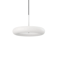 Produktabbildung: Belux oto 34 LED-Pendelleuchte Ø 45 cm weiss