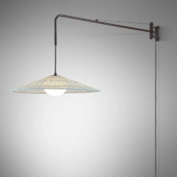 Bover Nans 55 A/98 Outdoor Wandleuchte beige