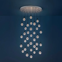 Catellani & Smith Par 18 Chandelier LED Pendelleuchte 35 x 8 cm Kugeln