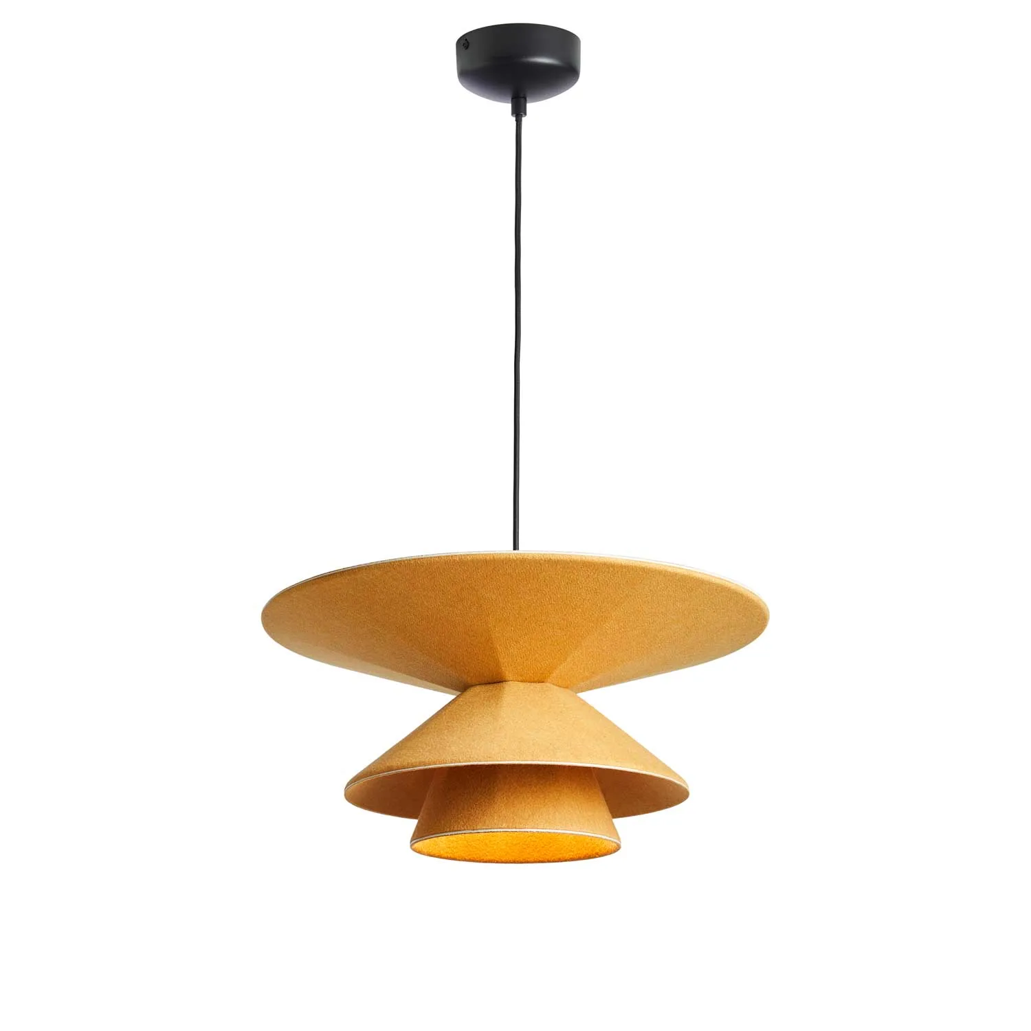 LOOM Design Morphic Earth Yellow LED-Pendelleuchte – Bild 5