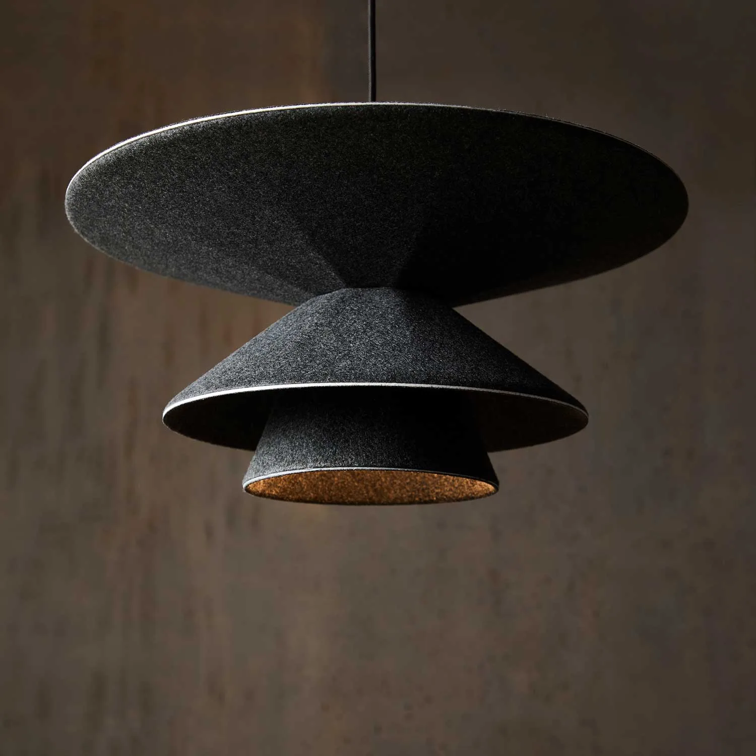 LOOM Design Morphic Mix black LED-Pendelleuchte