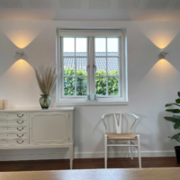LOOM Design Optic Glossy White LED-Wandleuchte – Bild 3