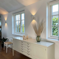LOOM Design Optic Glossy White LED-Wandleuchte – Bild 7