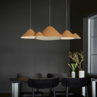 LOOM Design Panorama L Earth Yellow/Grey LED-Pendelleuchte – Bild 3