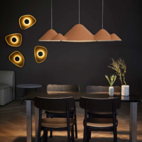 LOOM Design Panorama L Earth Yellow/Grey LED-Pendelleuchte – Bild 4
