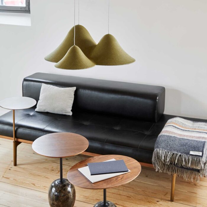 LOOM Design Panorama S Green/Pure Black LED-Pendelleuchte