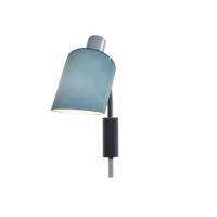 Nemo Lampe De Bureau Wandleuchte blaugrau