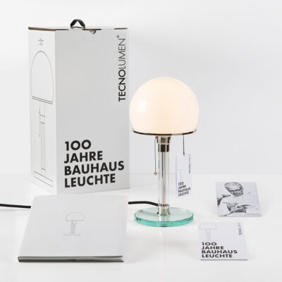 100 Jahre Bauhaus-Tischleuchte von Wilhelm Wagenfeld
