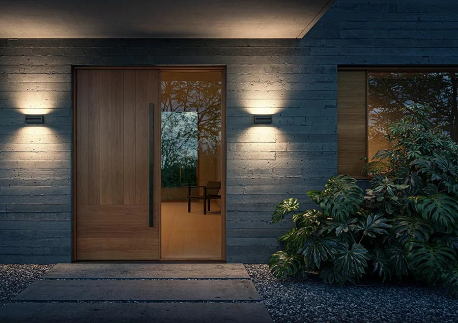 Optimale Wandleuchten für den Hauseingang. Leuchten von IP44.DE