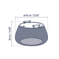 Bover Nans Bag/38/R Outdoor Bodenleuchte mit Akku – Bild 12