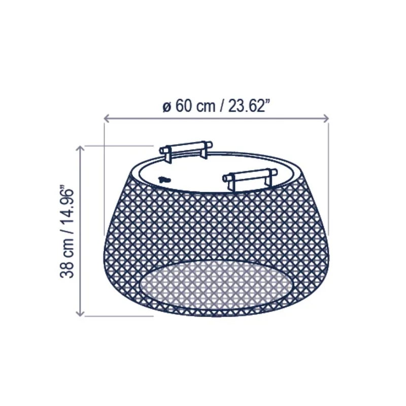 Bover Nans Bag/38/R Outdoor Bodenleuchte mit Akku – Bild 12