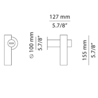 Estiluz Tik A-4090X Außenwandleuchte – Bild 10