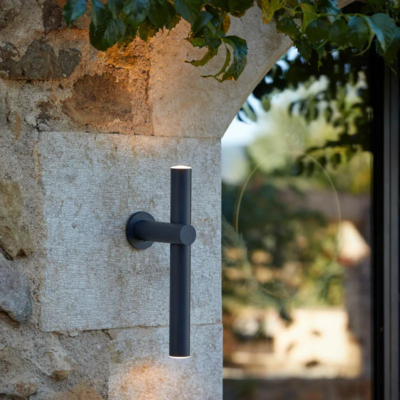 Estiluz Tik A-4091X Außenwandleuchte anthrazit Outdoor