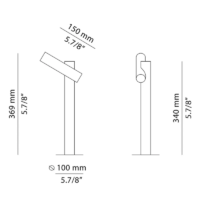 Estiluz Tik A-4097X Pollerleuchte LED – Bild 13