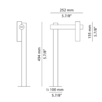 Estiluz Tik A-4098X Pollerleuchte LED – Bild 13