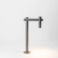 Estiluz Tik A-4098X Pollerleuchte LED grau
