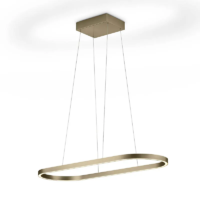 Knapstein ELIN LED-Pendelleuchte Effekt Bronze