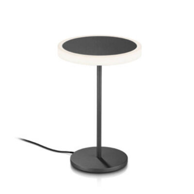 Knapstein TILDA-T LED-Tischleuchte mit Gestensteuerung schwarz metallic