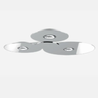 Lodes Bugia Mega LED-Deckenleuchte Chrom