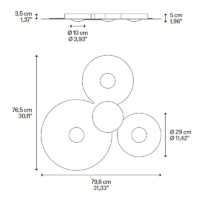 Lodes Bugia Mega LED-Deckenleuchte – Bild 9