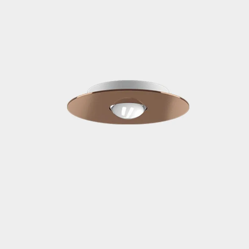 Lodes Bugia Single LED-Deckenleuchte bronze