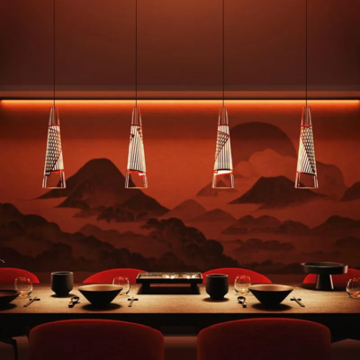 Lodes Cono di Luce LED-Pendelleuchte