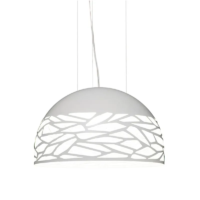 Lodes Kelly Medium Dome 60 Pendelleuchte weiss matt